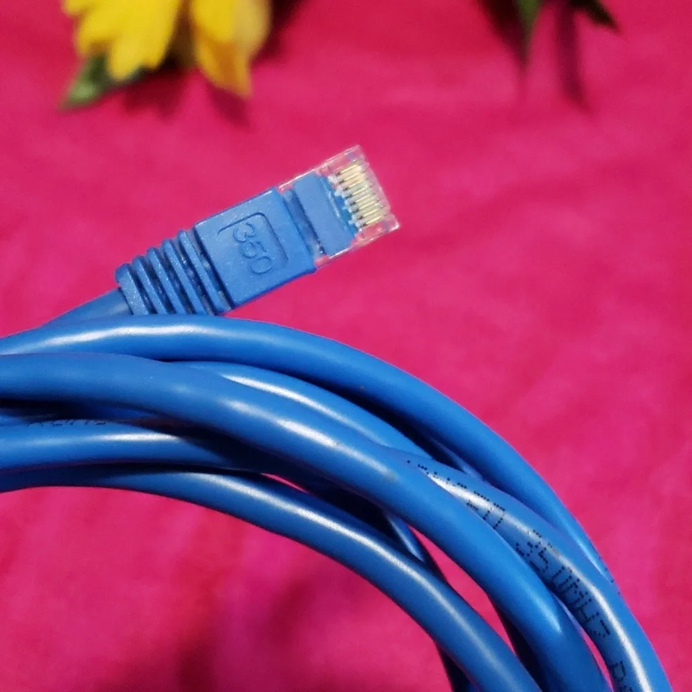 Cat 5e 10' patch cord Blue 